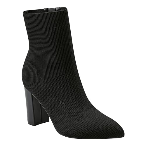 Marc Fisher Bota feminina Galio Ankle Boot, Preto 001, 36