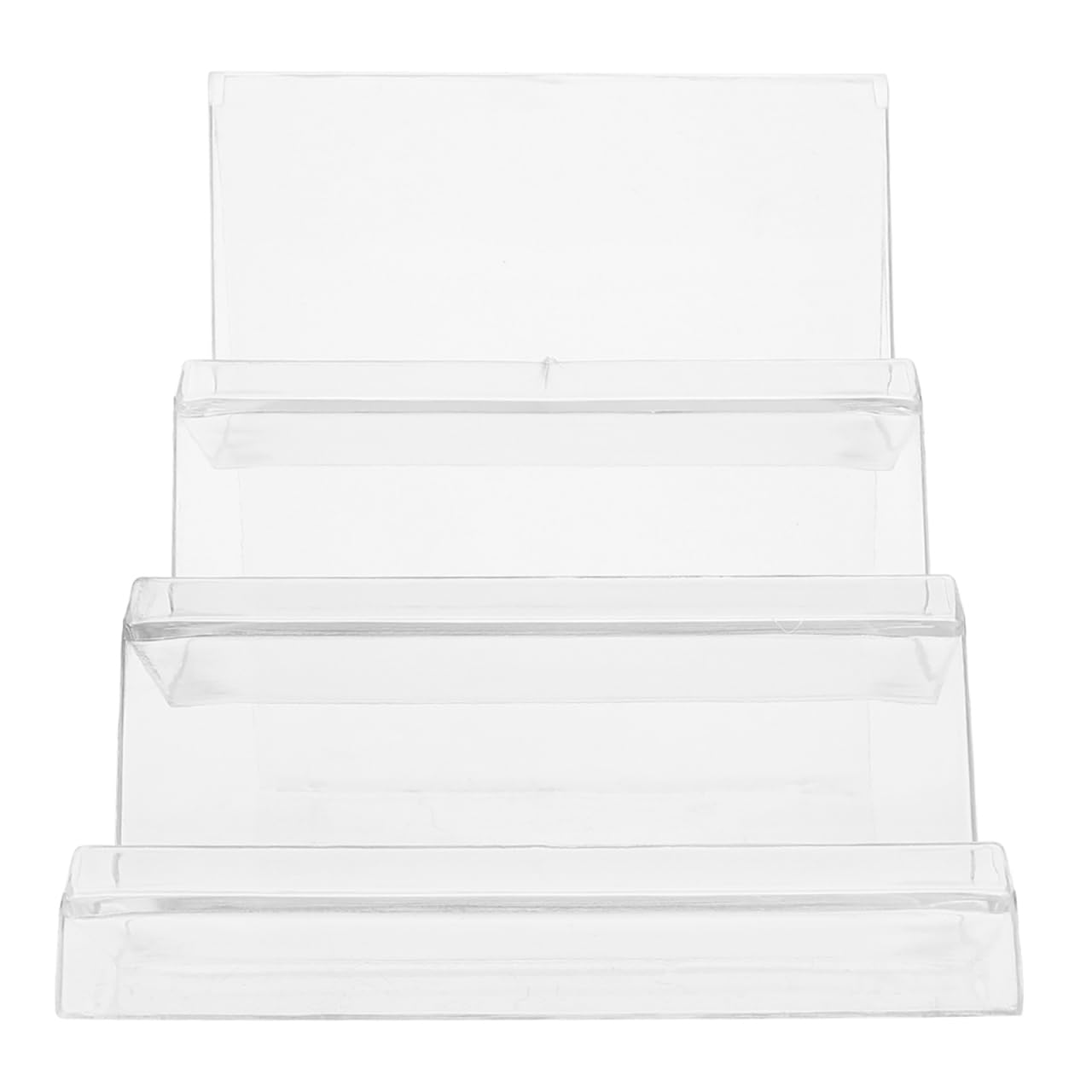 Organiseur transparent durable Healvian en acrylique de haute transparence pour trois sacs