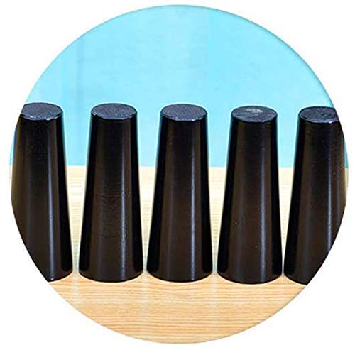 Patas intercambiables de madera de 10 cm para elevar y estabilizar sofás y muebles con tornillos 6