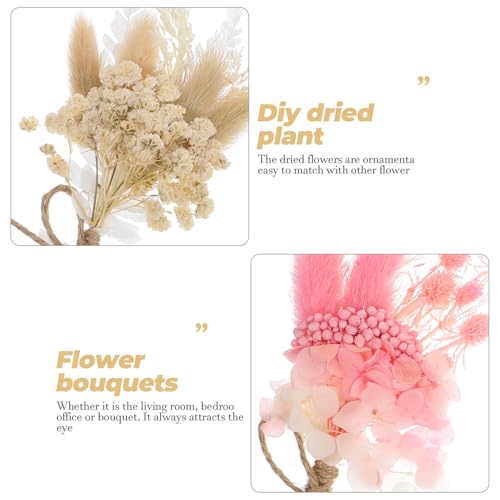 6 ramos pequeños de flores secas para decoración miniatura 5