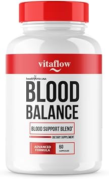 VitaFlow Capsules, Official Vita Flow Balance Support Supplement Pills, Vitaflow Advanced Formula All Natural Capsule, Vitaflo Pills Balance Support Reviews, 1 Month Supply, 60 Capsules