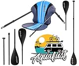 Verwandle dein SUP im Handumdrehen in ein Kajak und paddle mit einem Doppelpaddel über das Wasser. Mit diesem SUP Zubehör kann jedes unserer Boards zum Kanu umgebaut werden.