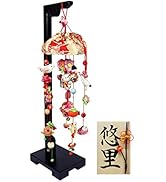 Amazon.co.jp: 大阪長生堂 雛人形 ガラス ケース入り コンパクト ミニ