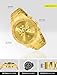 Invicta Men's 1270 Specialty Chronograph Gold Dial 18k Gold Ion-Plated Stainless Steel Watch