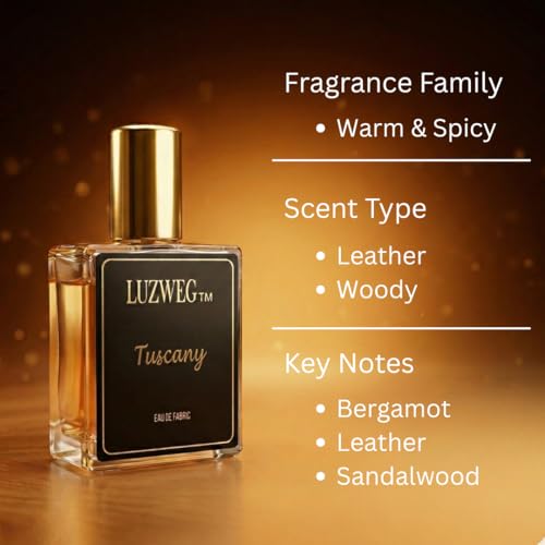 Image of Tuscany 30 ml Perfume (Leather & Woody) | Warm & Woody Unisex Fragrance | Long Lasting Smooth Leather Scent | Premium Travel Size Perfume for Men & Women | Everyday Elegant Aroma | Gift for Him & Her