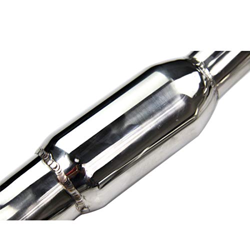 CoolingSky S/S Powerbomb Exhaust Head Pipe for 2008-2011 Yamaha Raptor 250 YFM250R Motorcycle - Thumbnail 3