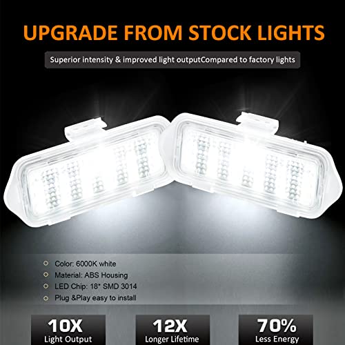 Lámparas LED para espejos Bestview 6000K para Chevy y GMC miniatura 2