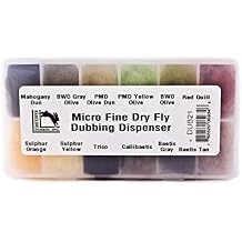 Hareline Fly Tying Micro Fine Dry Fly Dubbing Dispenser