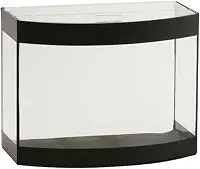 Aquário Curvo Aquaterrário Faixa Preta - 5 L
