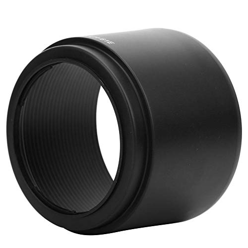 Para-sol LH-61E para lentes de plástico preto para câmeras Olympus 70-300 mm f/4.8-6.7, evita efetiv