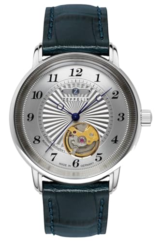 Zeppelin 8567-1 Damenuhr Friedrichshafen – Automatik, 36mm, Lederband, Made in Germany