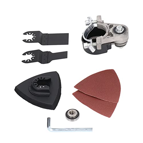 Convertidor de amoladora angular en acero inoxidable con kit de accesorios universal 7
