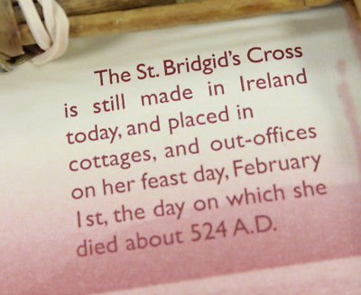 Biddy Murphy St. Brigid’s Cross Hanging 6" X 6" X 3/4" Made In Ireland #TOP5