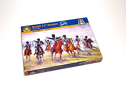Maquette British 11th Hussars Italeri 6188 à l'échelle 1/72 pour collectionneurs