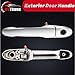 Exterior Door Handle Front Left Driver Side for 2005 2006 2007 2008 2009 2010 2011 2012 2013 Chevy Impala Cobalt Buick Lucerne Lacrosse Allure Pontiac G5 Solstice Saturn Sky, Replace 80532 GM1310165