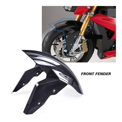 Garde-boue carbone S1000RR cassé ? Remplacez par ce cache 3K durable - 3