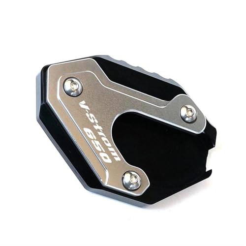 Extension de béquille latérale pour Suzuki V-Strom 650 XT 2004-2022 gris