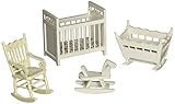 Melissa & Doug Doll-House Furniture- Nursery Set