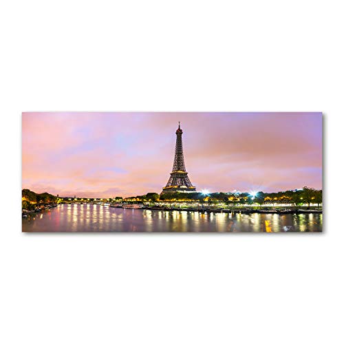Crédence de cuisine Paris en verre trempé 125x50 pour sublimer vos repas
