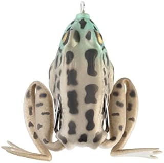 Lunkerhunt Lunker Frog, Rocky Toad – Fishing Lure with Realistic Design, Legs Extend and Retract in Use, Great for Bass and Pike, Freshwater Lure with Hollow Body, Weighs ½ oz, 2.25” Length