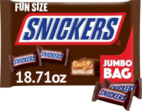 SNICKERS Fun Size Chocolate Candy Bars...