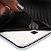 Skinomi Black Carbon Fiber Full Body Skin Compatible with ZTE Axon M (Full Coverage) TechSkin with Anti-Bubble Clear Film Screen Protector