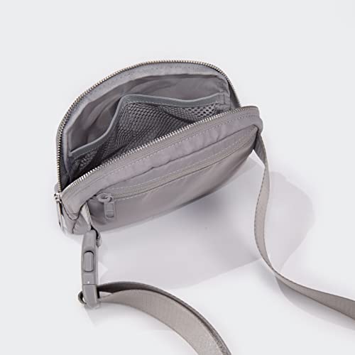 Image of Pander Belt Bag for Women, Fashion Waist Packs, Crossbody Bags with Adjustable Strap (Light Grey).