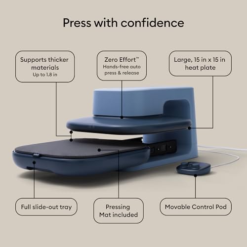Cricut AutoPress™ 2 15x15 Heat Press Machine for T Shirts & More — view 6