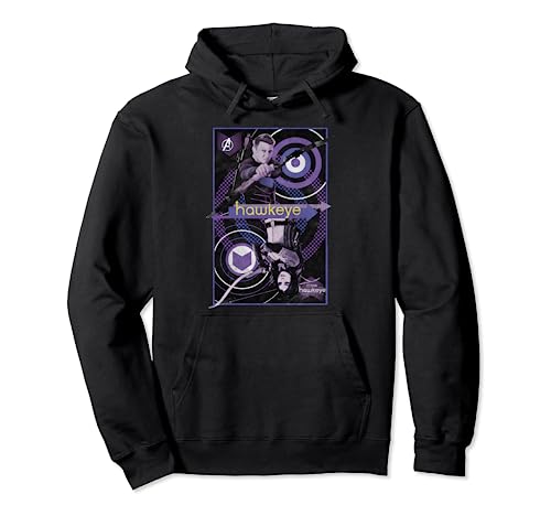 Marvel Hawkeye Kate Bishop Box Up Hoodie pull graphique de qualité