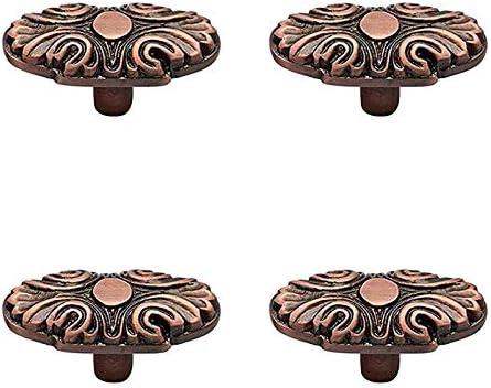 Adonai Hardware Huram Decorative Brass Cabinet Knob (Supplied as 4 Pieces per Pack)