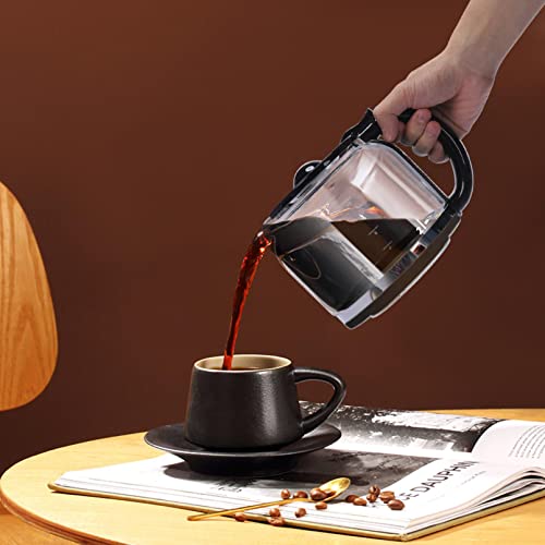 12-Cup Programmable Coffee Maker - Automatic Drip Coffee Maker With Timer, Auto Shut Off, Smart Anti-Drip System, Quick Brew, Electric Filter Coffee Machine With Coffee Pot And Keep-Warm Plate, #TOP3