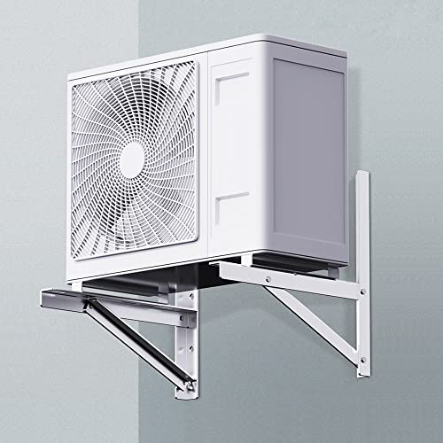 Image of Wall Mounting Bracket for 9000-24000 BTU Condenser,Ac Support Brackets Rust Free Stainless Steel for Mini Split Air Conditioner Heat Pump Systems. (Small(9000-24000BTU))