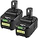 Price comparison product image 2X 5.5Ah RB18L50 Replacement Battery for Ryobi 18V Battery Compatible for Ryobi P108 RB18L50 RB18L40 RB18L25 RB18L15 RB18L13 P102 P103 P104 P105 P106 P107 Cordless Power Tool