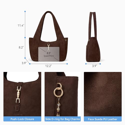 Bolso hombro ante vintage para mujer BOSTANTEN miniatura 3