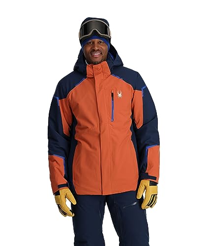 Veste en cuivre Spyder pour homme pour le ski et les sorties en station