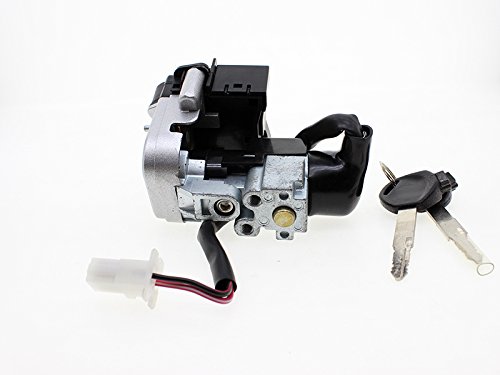 FXCNC Racing Motorcycle 2 Wire Ignition Switch Lock With Keys Compatible with PCX125 PCX150 2014-2015(35100-K35-V11)