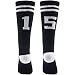 Number Socks, Colorfox Antibacterial Custom Teen Team Number Mid Calf Crew Socks For Boys Girls 1 Pair