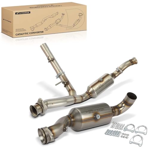 A-Premium 2-PC Left and Right Catalytic Converter Kit Direct-Fit Compatible with Ford F-150 2015 2016 2017 2018 2019 2020 3.5L, Turbocharged, E.P.A. Compliant
