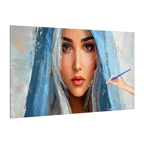 G Aj yCgoCio[  hG DIY lp Paint by Numbers for Adults Ǐ z[ ItBX t[Ȃ A[gG H| S l q 蕨 110x50cm C-83