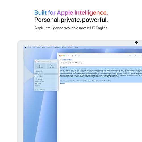Apple 2024 iMac All-in-One Desktop Computer with M4 chip with 10-core CPU and 10-core GPU: Built for Apple Intelligence, 60.96 cm (24″) Retina... - Image 3