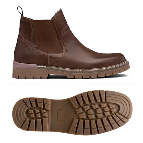 Image of Jousen Chelsea Boots Casual Slip On Ankle Waterproof Mens Boots