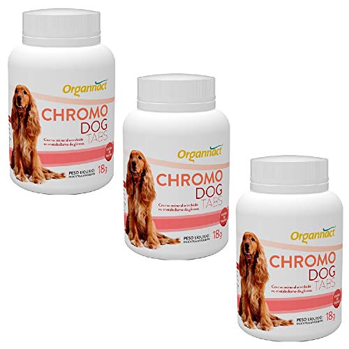 Combo 3un Organnact Chromo Dog 30 Tabs cada