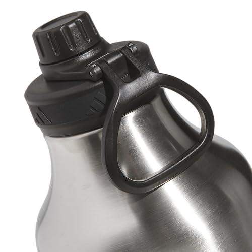 Image of adidas 2 Liter (62 Oz) Metal Water Bottle, Hot /Cold Double-Walled Insulated 18 /8 Stainless Steel