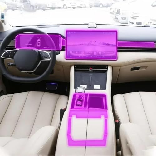 Film de protection TPU pour Seres Aito M7 2022-2023 écran et console