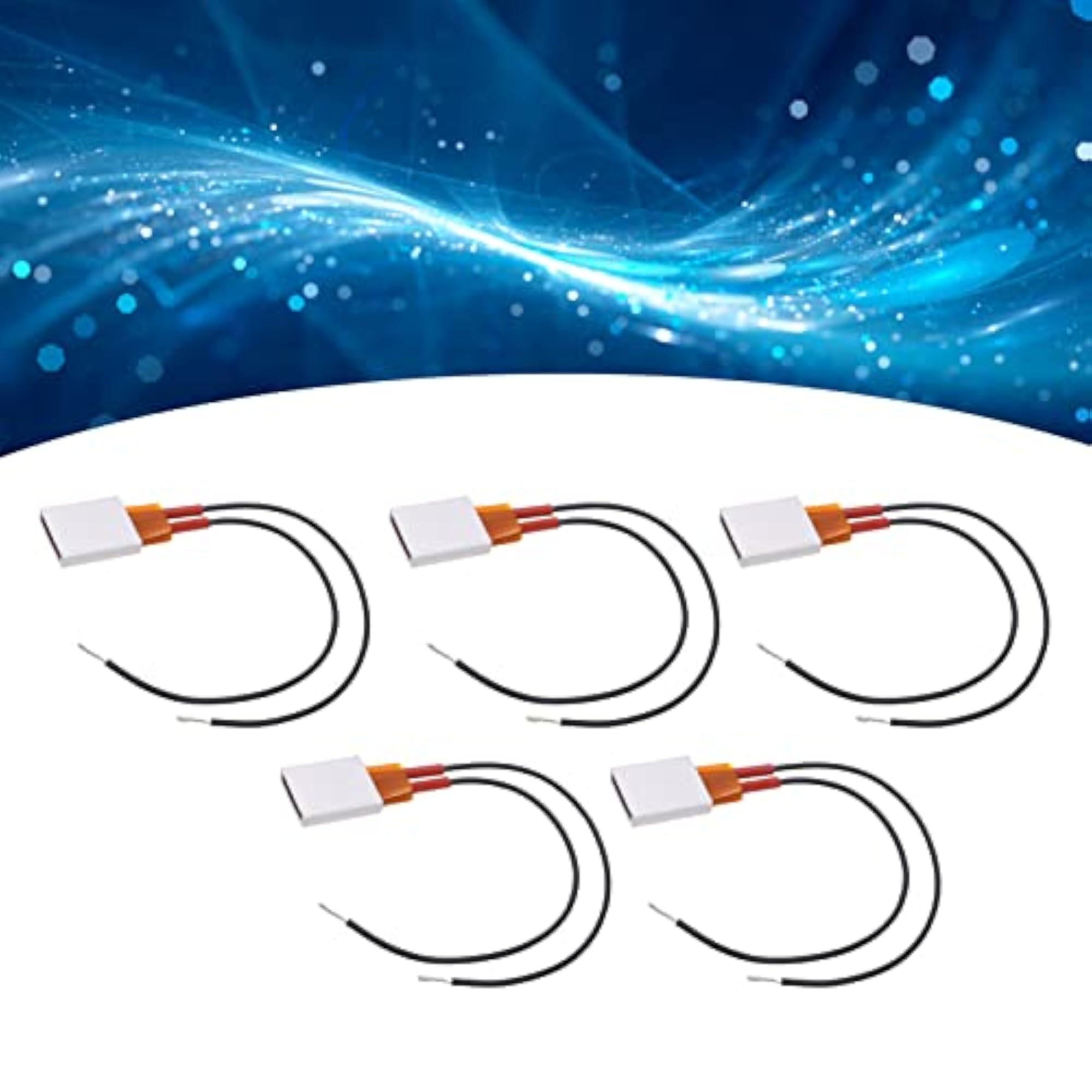 5 Pcs PTC Heating Plate Ceramic Insulated Elements