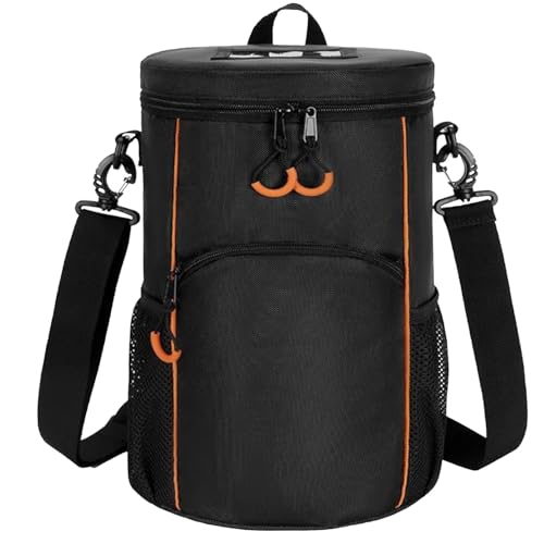 Sac de tennis à bandoulière – Sac de transport de tennis Pickleballs, panier de balle de tennis étanche | Sac de rangement de transport de balle de tennis, sac de rangement d'équipement de tennis pour