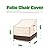 F&J Outdoors Waterproof UV Resistant Large Deep Seat Patio Lounge Chair Cover, 40" W x 40" D x 36" H, 2Pack