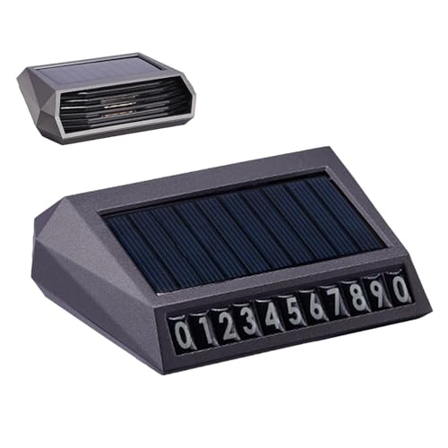 Purificateur d'air de table solaire avec double filtration des odeurs