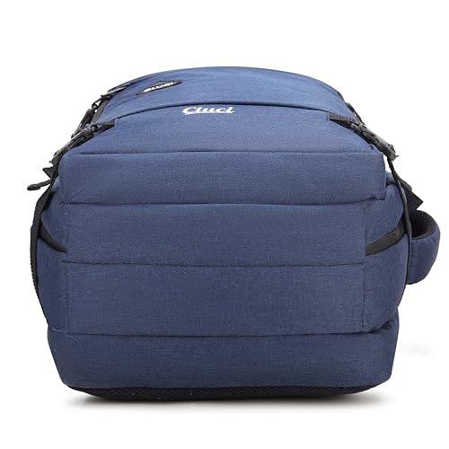 Image of By CLUCI Cabin Size Travel Backpack for Men & Women | 18-Inch Laptop Bag Rucksack | Water-Resistant Daypack with Trolley Sleeve for Flight, Office, & Weekend Trips