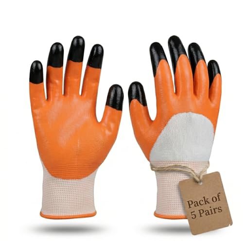 Image of Multipurpose Nylon Anti Cut PU Nitrile Coating Work Safety Gloves (Tig-orgPair5)